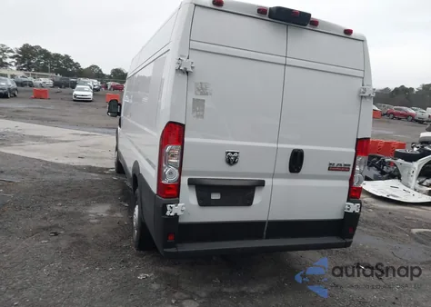 2022 Ram Promaster 3500 Cargo Van High Roof 159 Wb Ext from USA, damaged, VIN 3C6MRVJG7NE124238